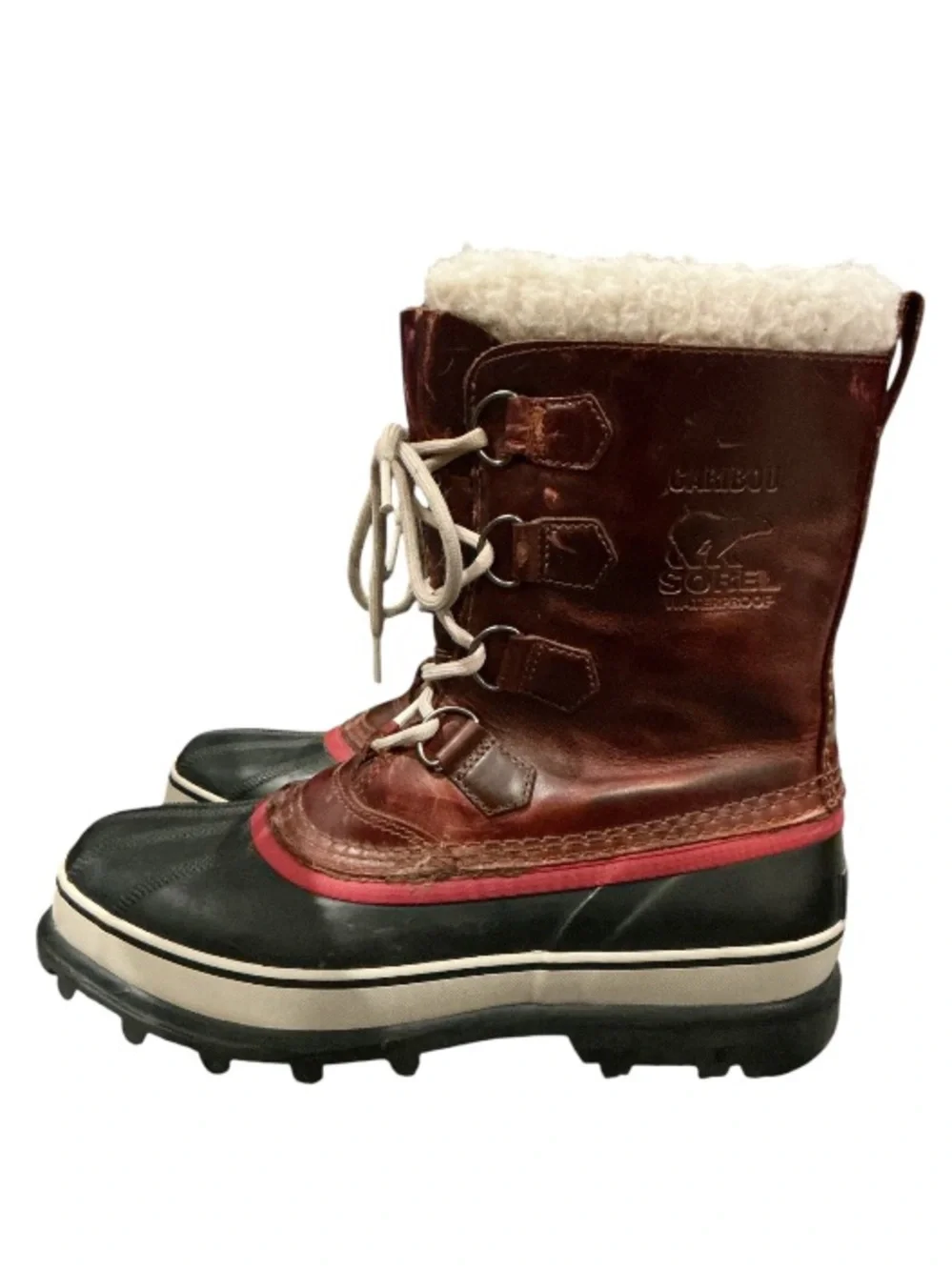Authentic Sorel signature designer Caribu waterproof winter boots sz men's 8